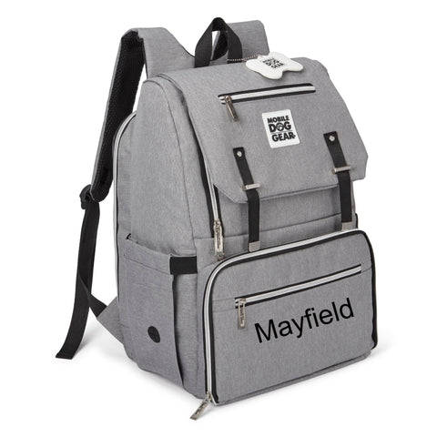 Personalized Ultimate Week Away Backpack Gray