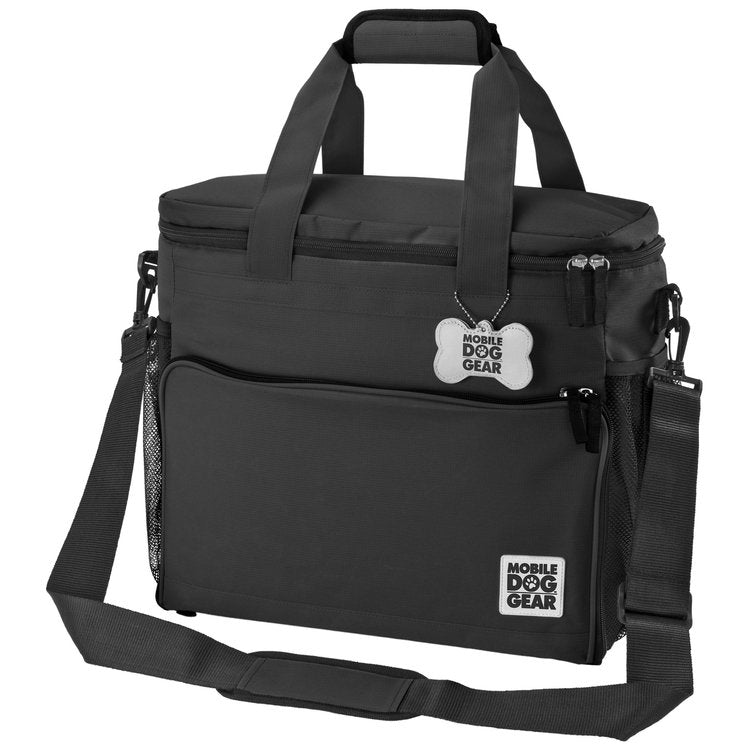Mobile Dog Gear Black Week Away Bag, Medium/Large Mobile Dog Gear Black Week Away Bag, Medium/Large