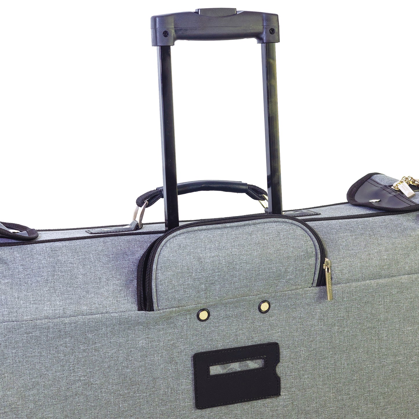Geoffrey Beene Rolling Garment Carrier Luggage, Gray